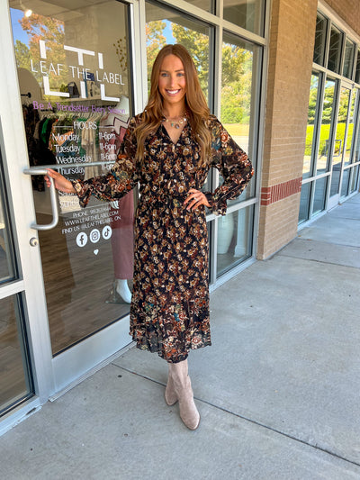 Autumn Woods Dress