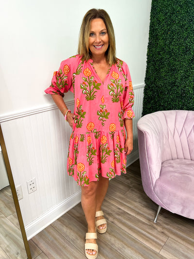 Pink Blossom Dress