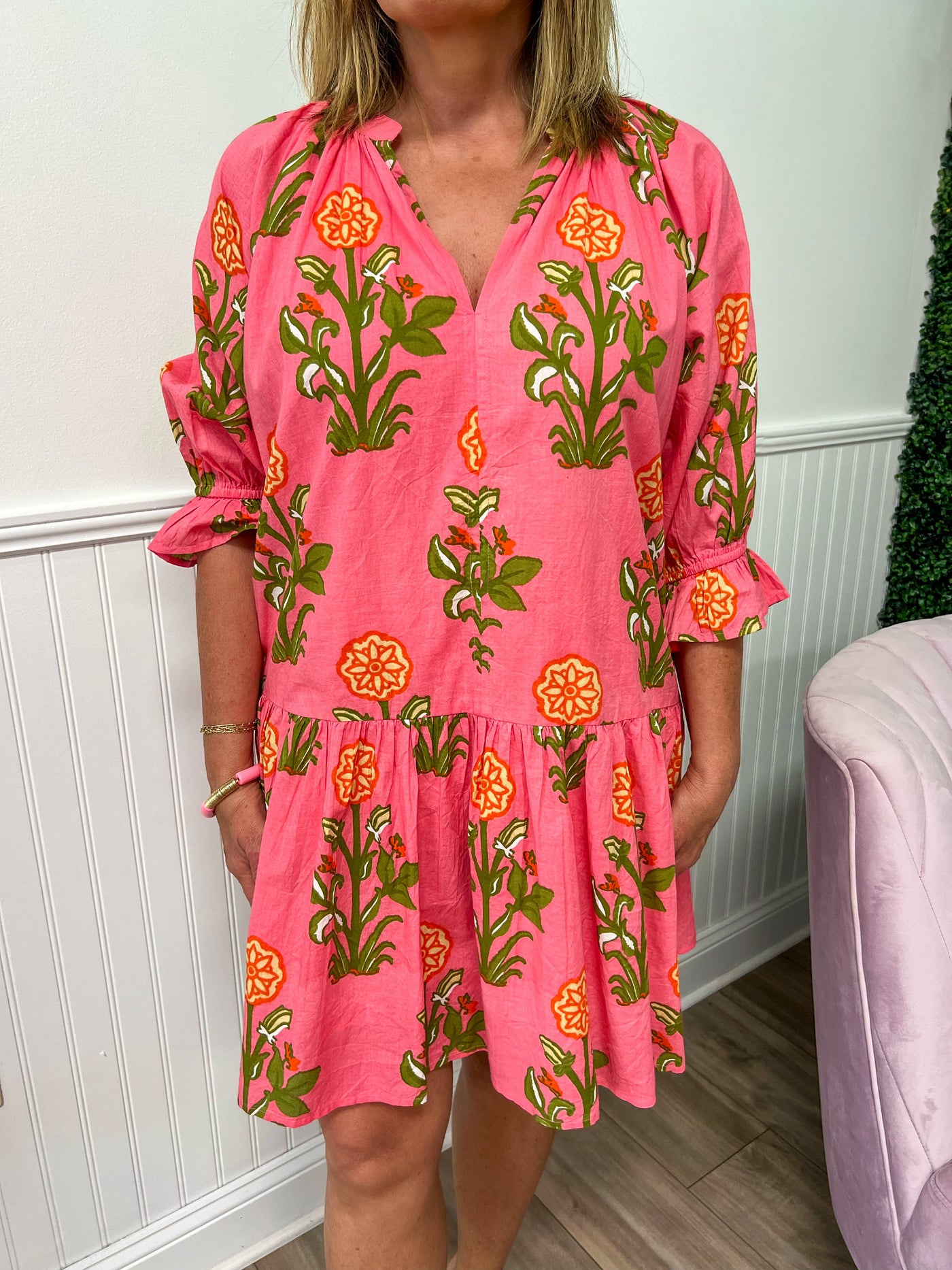 Pink Blossom Dress