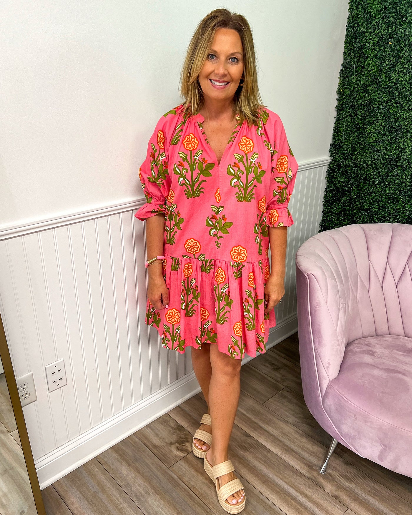 Pink Blossom Dress