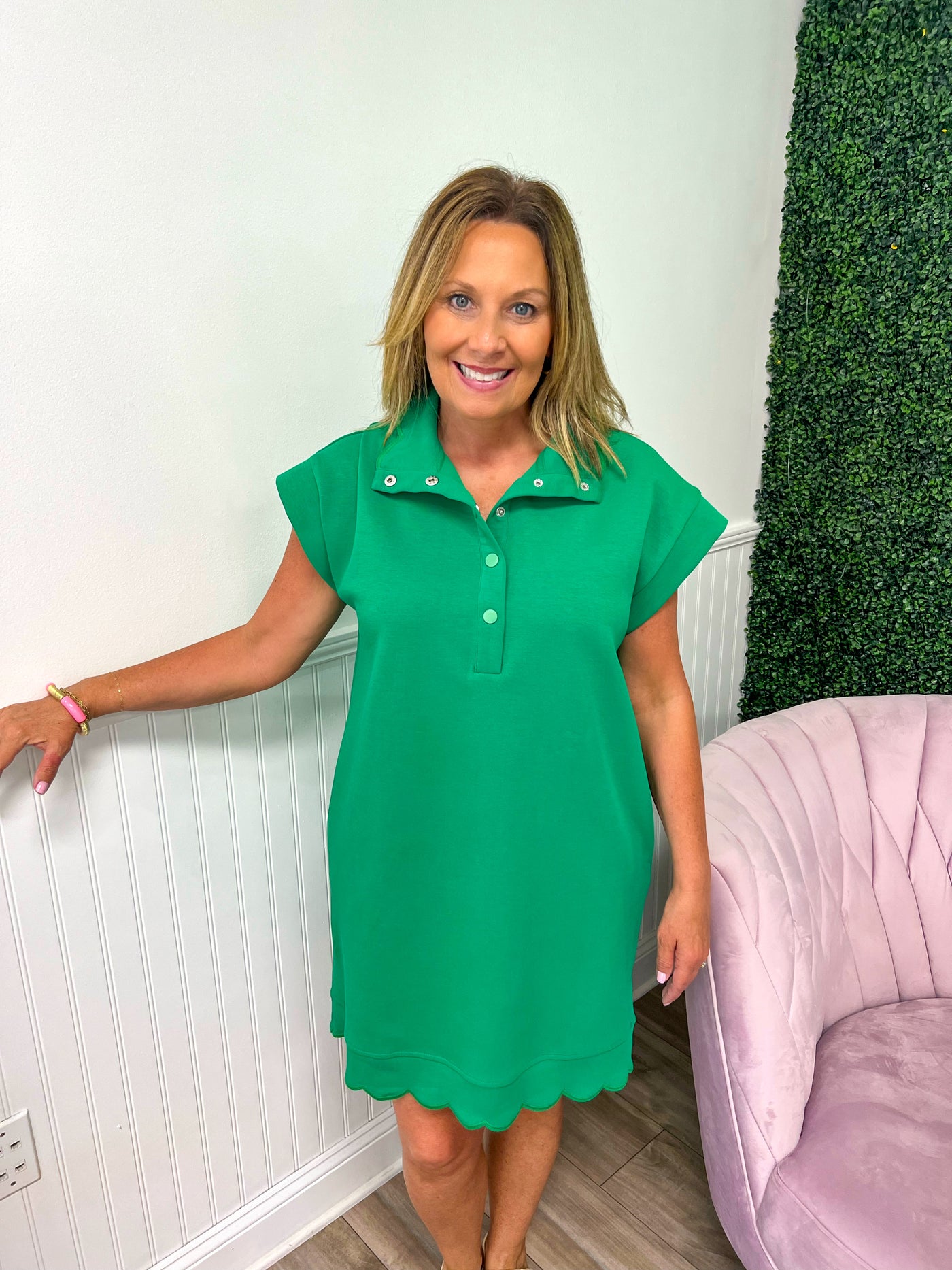 Grass Knit Dress