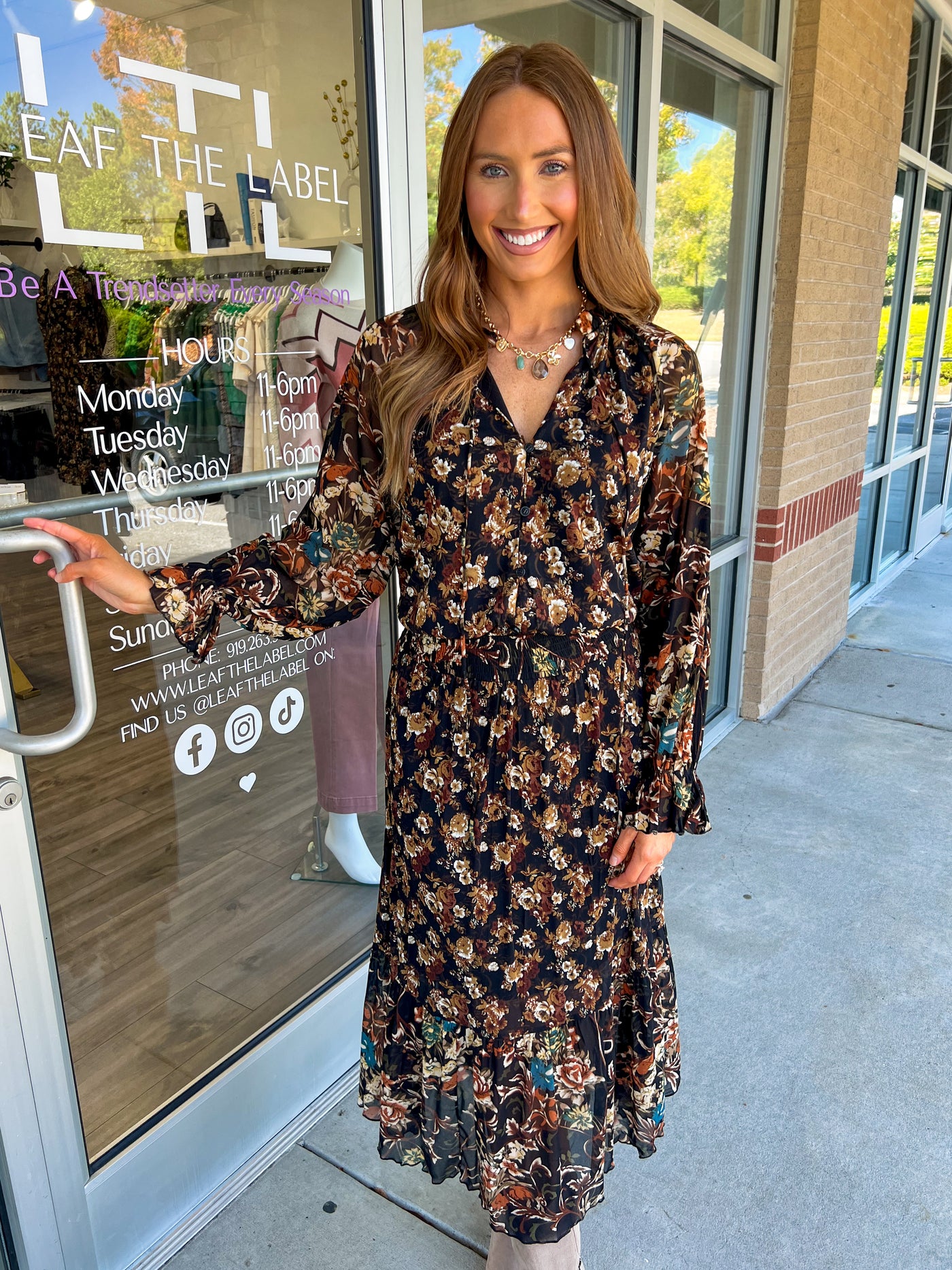 Autumn Woods Dress