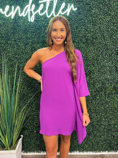 Miami Vice Dress- Purple