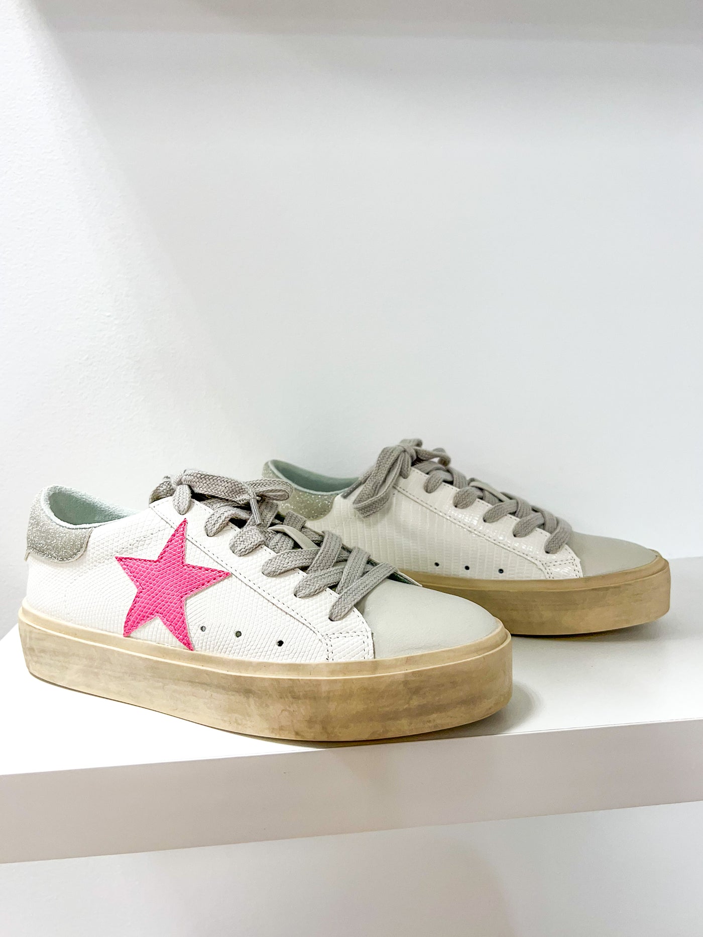 Pez Star Sneakers- Pink